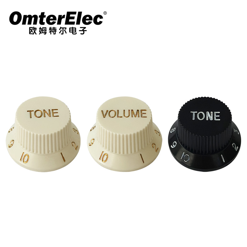 Volume and tone guitar knob